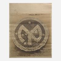 [Americana] Mole, Arthur, and John Thomas, et al. Group of 10 “Living Insignia” Photographs