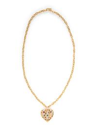 HIGH KARAT GOLD AND MULTIGEM NECKLACE
