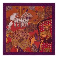 Two Hermès 90cm Silk Scarf, Carré