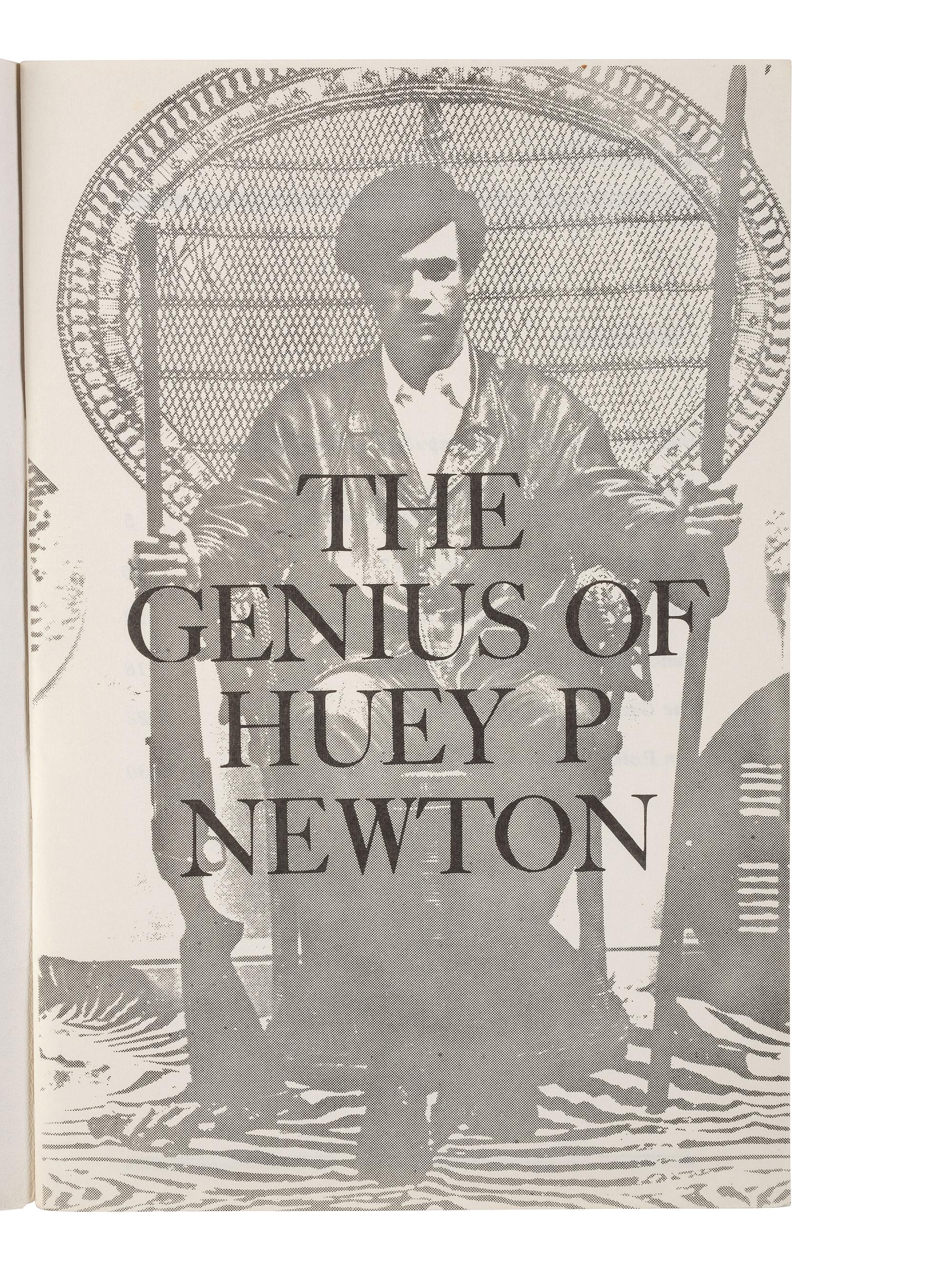 [BLACK PANTHERS]. Pamphlets associated with Huey Newton and Eldridge Cleaver, including: