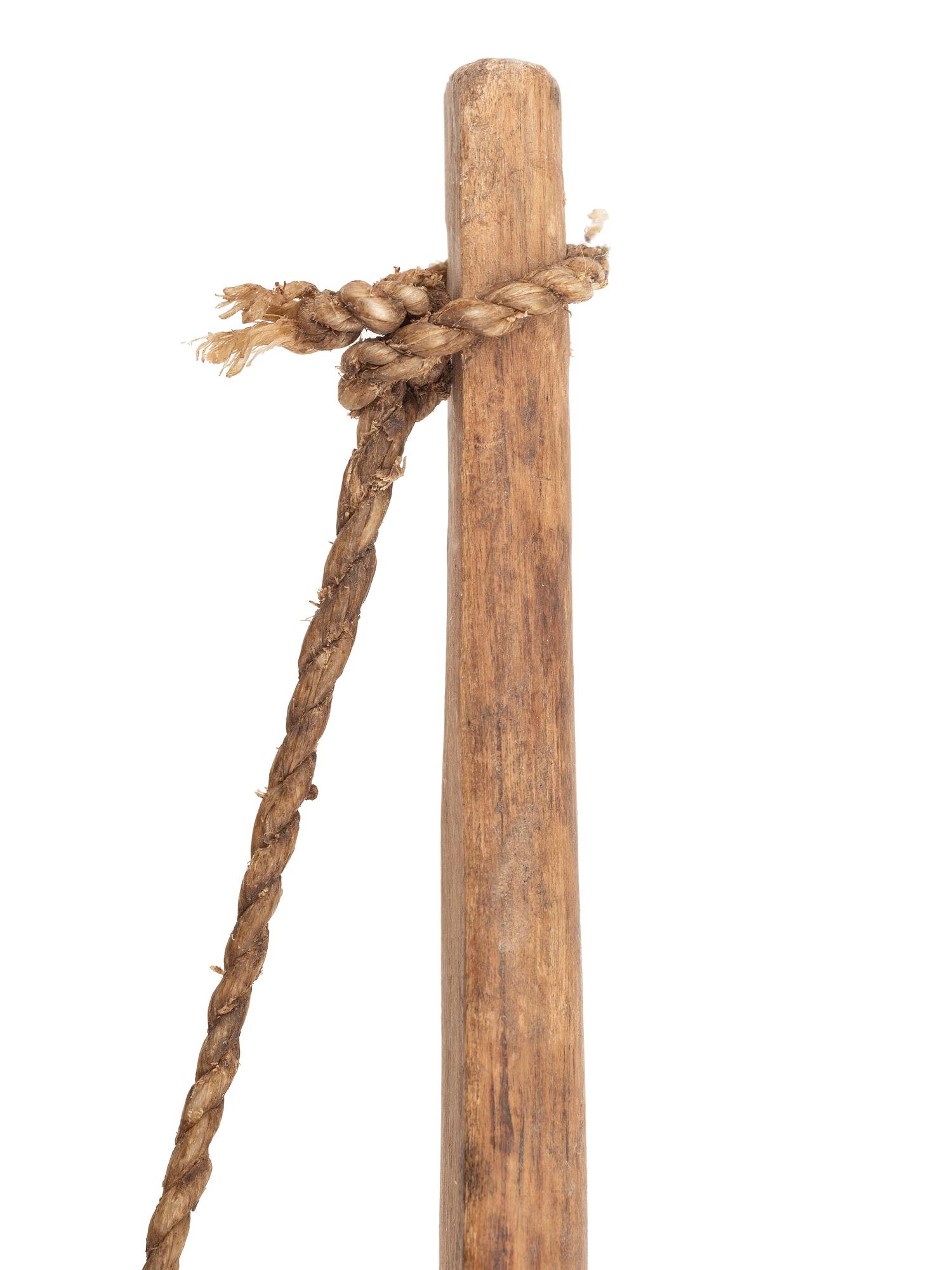 Apache Bow, with Painted Arrow