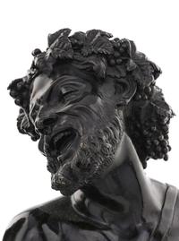 A Pair of Continental Bronze Busts