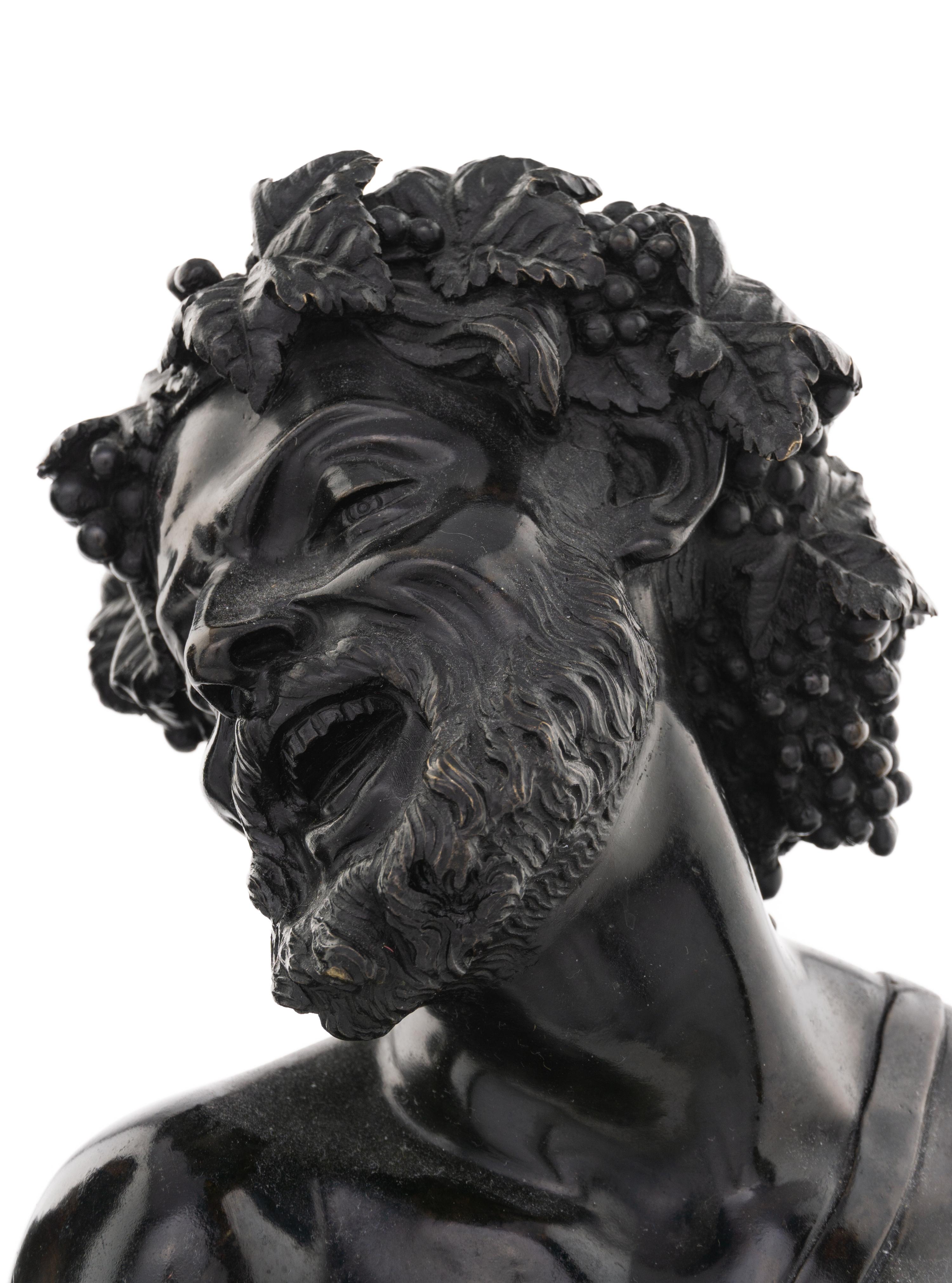 A Pair of Continental Bronze Busts