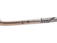 Three Russian Silver Spoons