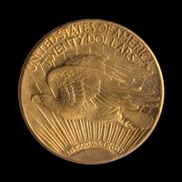 A United States 1925-S St. Gaudens $20 Gold Coin