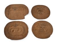 Tlingit Basketry Placemats, with American Flag