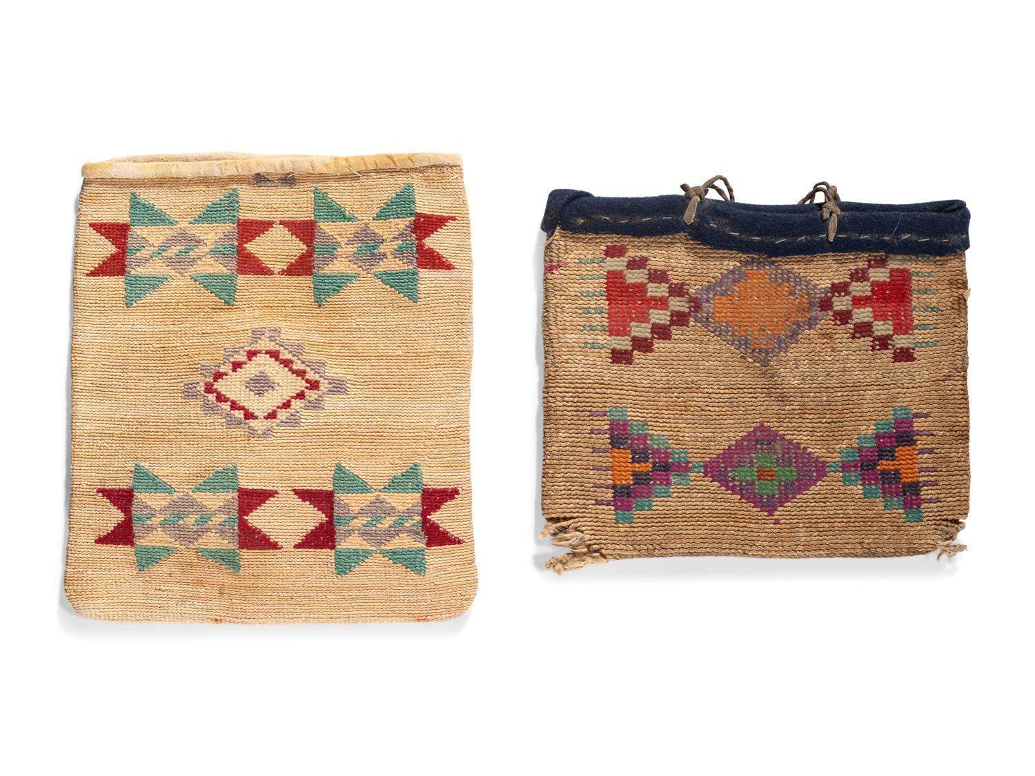 Nez Perce Corn Husk Bags