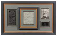 LEE, Robert E. (1807-1870). Autographed letter signed ("R E Lee"), to an unnamed recipient ("My dear Major"), 31 August 1846.