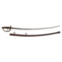 1862-Dated U.S. Model 1860 Light Cavalry Saber by Millard