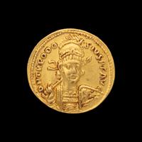 [ANCIENTS] EASTERN ROMAN EMPIRE. Theodosius II (408-420 BC). Av Solidus (4.6g, 21mm)
