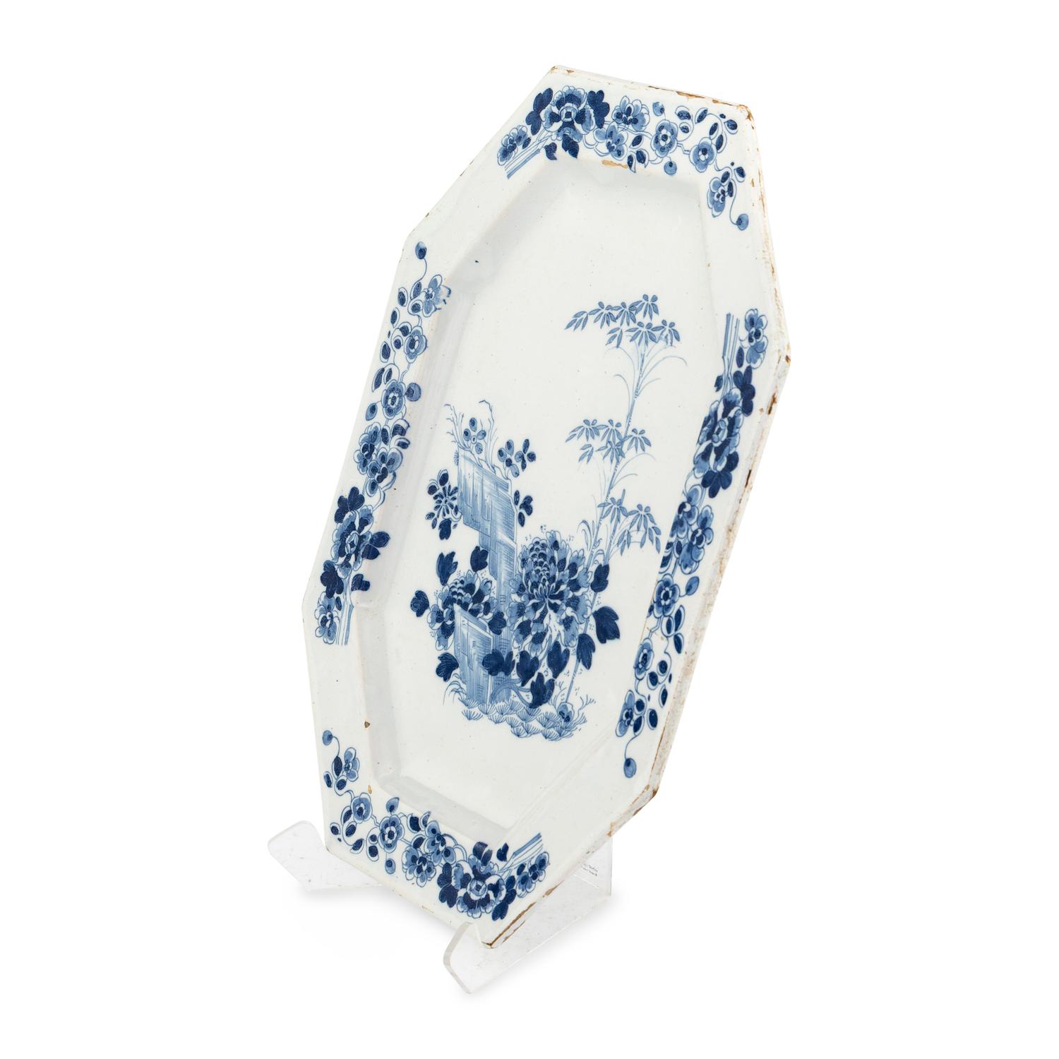 An English Delftware Serving Platter
