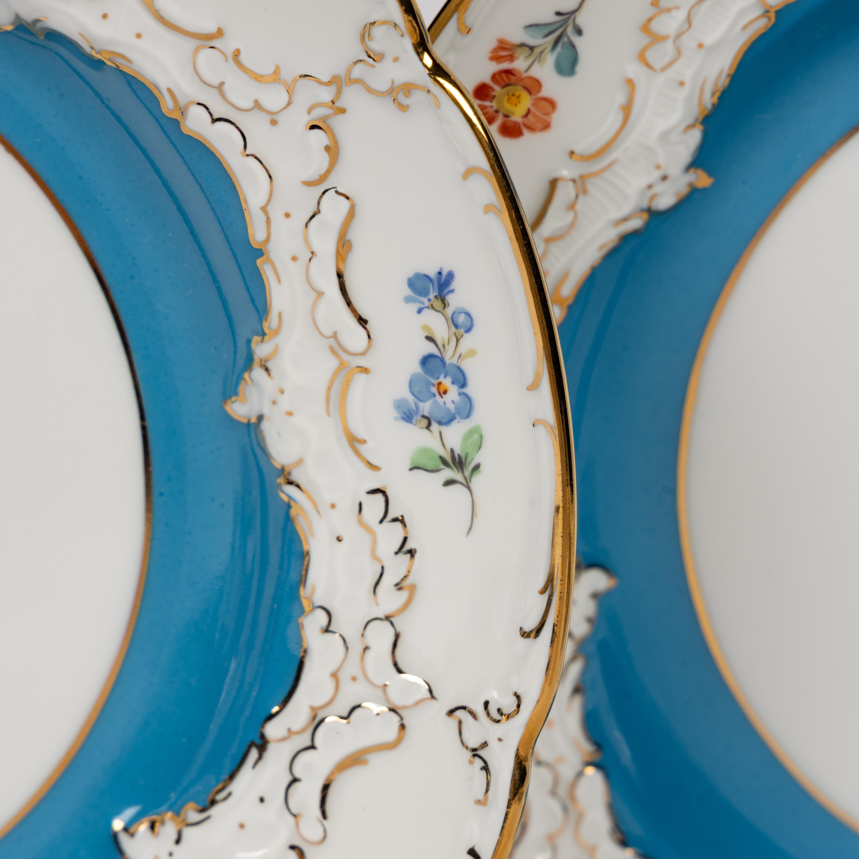 A Meissen Porcelain Coffee Service