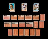A Collection of Over 550 1966 Topps Baseball Cards Including Hall of Famers