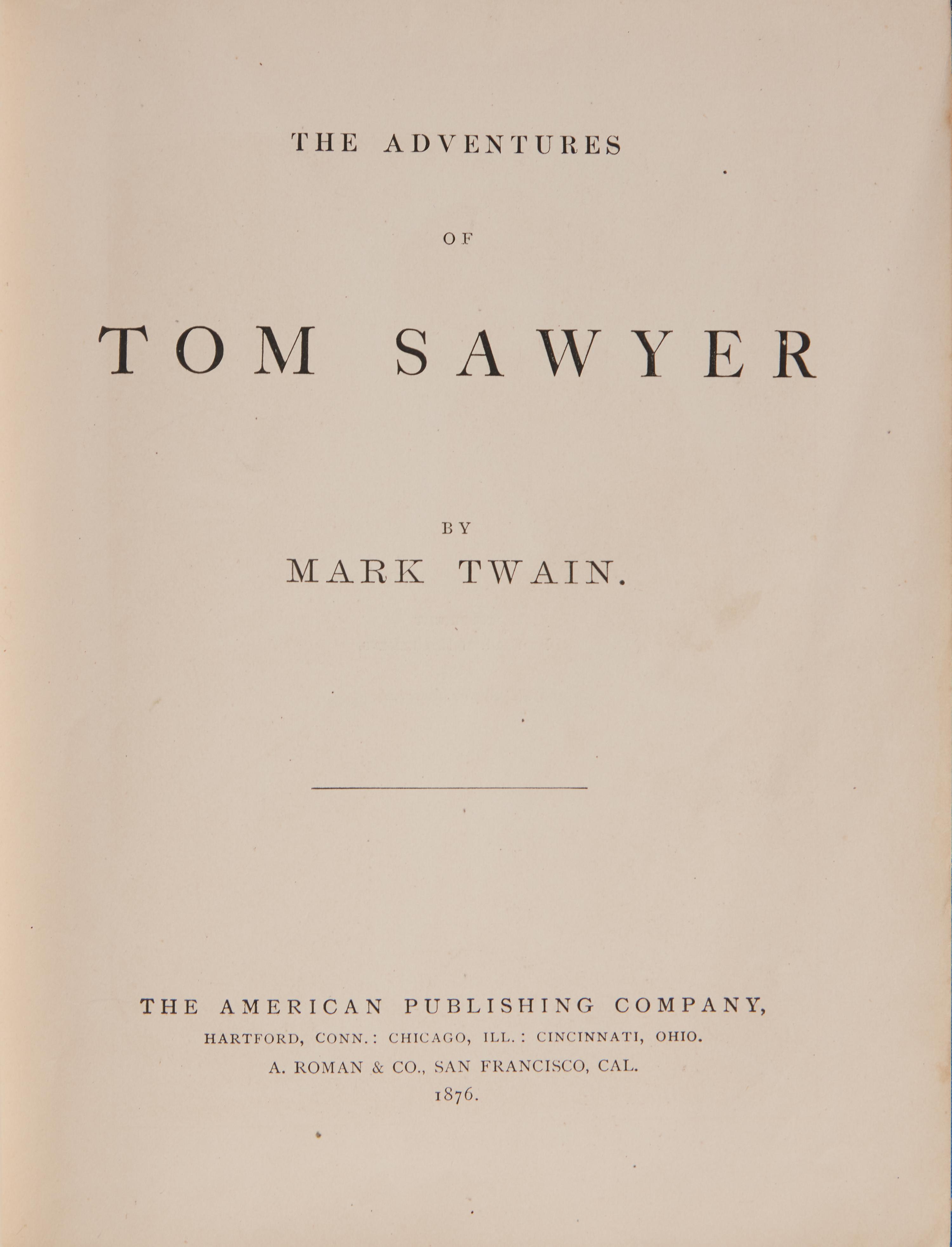 [Literature] Twain, Mark (Clemens, Samuel L.). The Adventures of Tom Sawyer