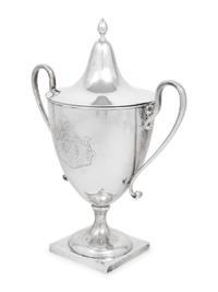 A George III Silver Cup and Cover