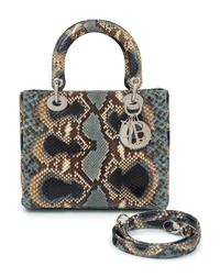 Christian Dior Multicolored Python Small Lady Dior Bag, 2011