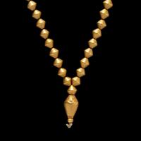An Achaemenid Hollow Gold Bead Necklace