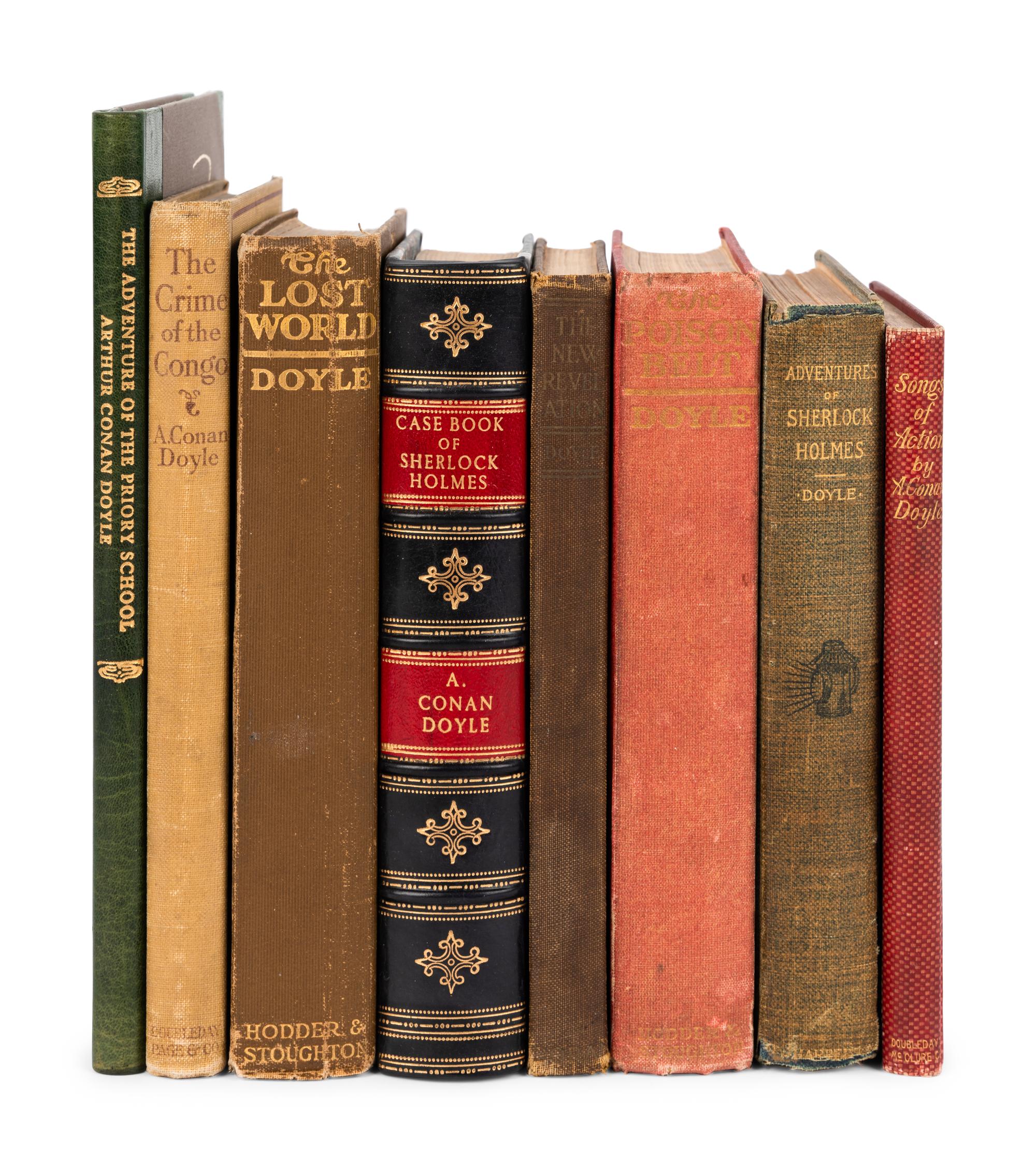 DOYLE, Arthur Conan, Sir (1859-1930). A group of 8 works, comprising: