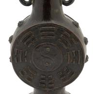 A Bronze 'Eight Trigrams' Vase