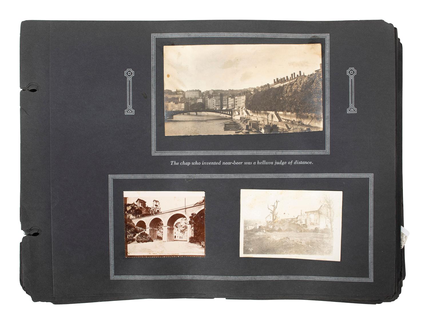 [WORLD WAR I]. Soldier's album and additional photographs, including Turkish Cavalry in Iraq.