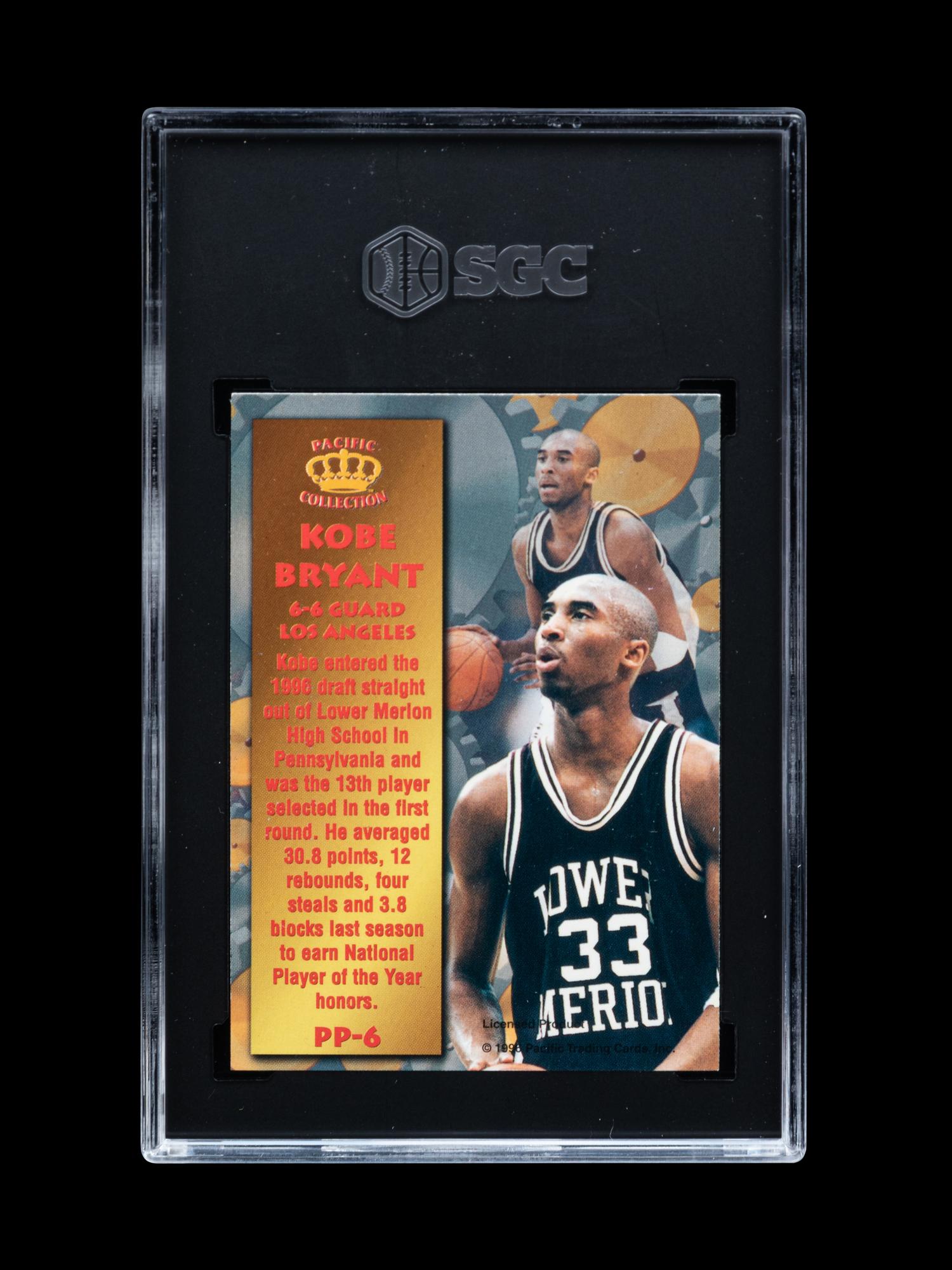 A Group of 1996-97 Pacific Kobe Bryant Rookie Basketball Cards,