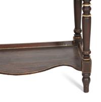 A Grain-Painted and Marbleized Dressing Table