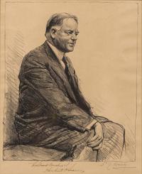[WORLD LEADERS]. A group of 9 framed items, many signed, by various literary, political, and scientific figures of the 19th and 20th centuries, comprising: