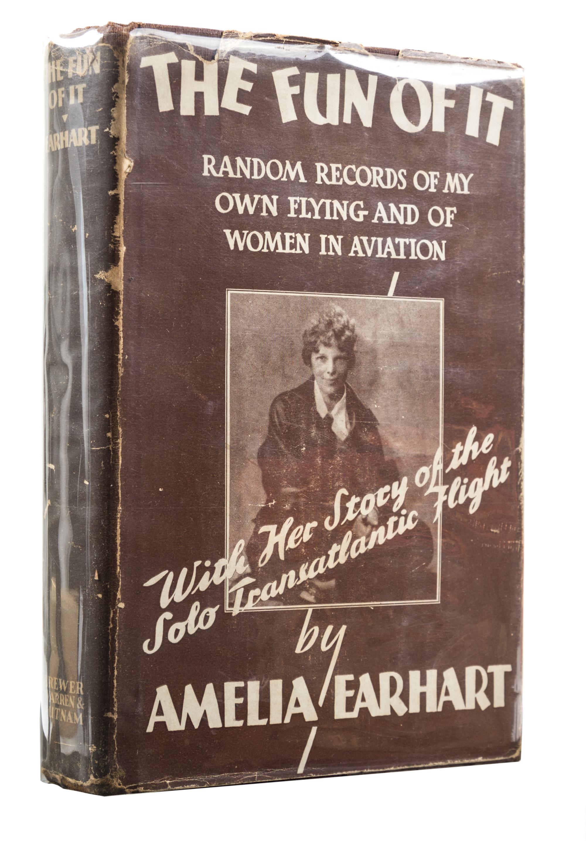 EARHART, AMELIA. The Fun of It... New York, 1932. Third printing. Signed by Earhart.
