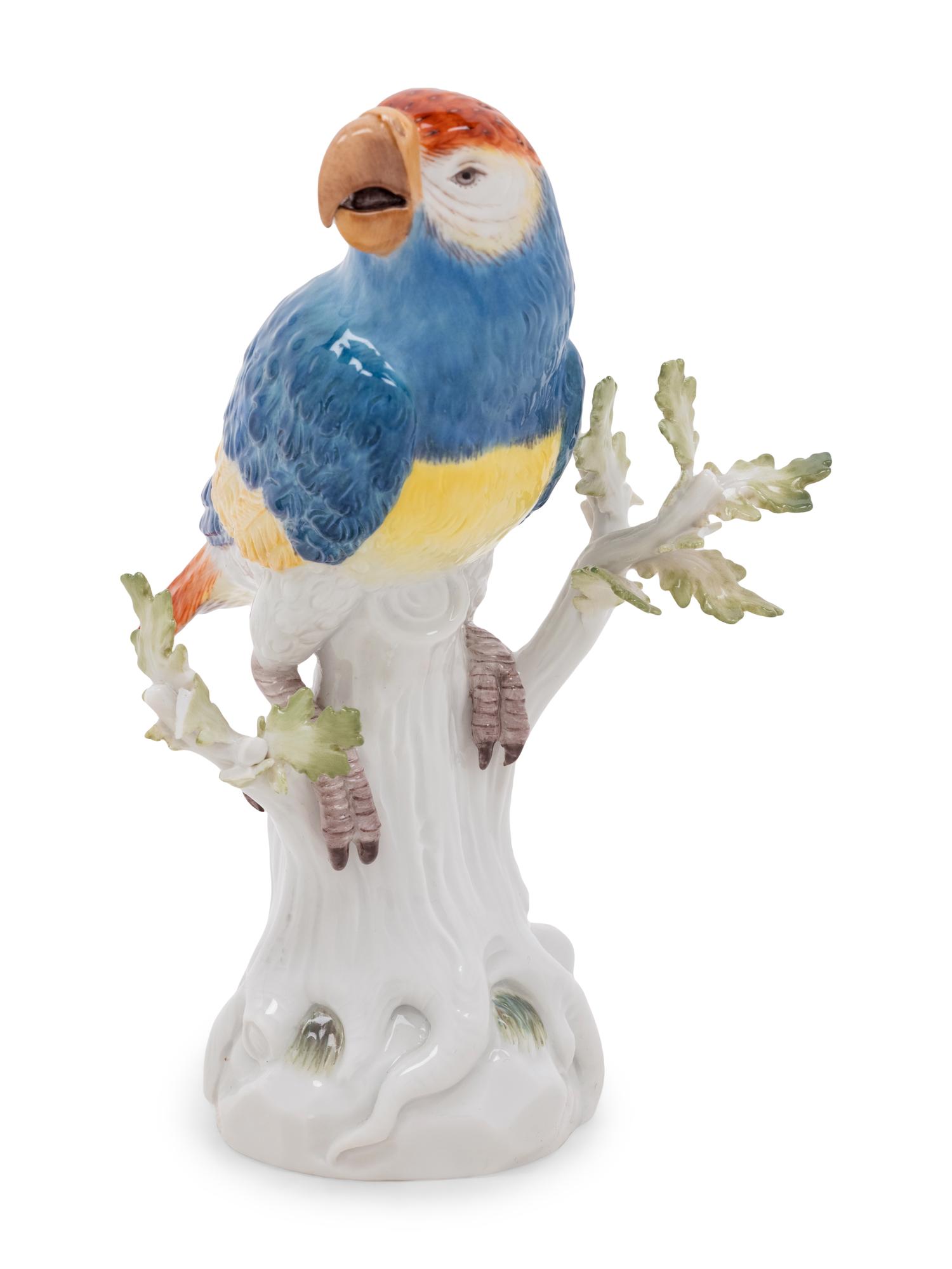 A Meissen Porcelain Bird Figure