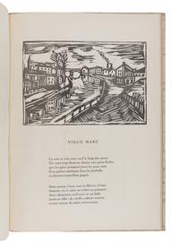 [ARTIST'S BOOK]. VLAMINCK, Maurice de, illustrator. -- VANDERPYL, Fritz. Voyages . Paris: Éditions de la Galerie Simon, 1920.