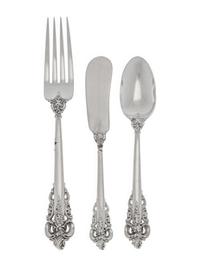 An American Silver Flatware Service