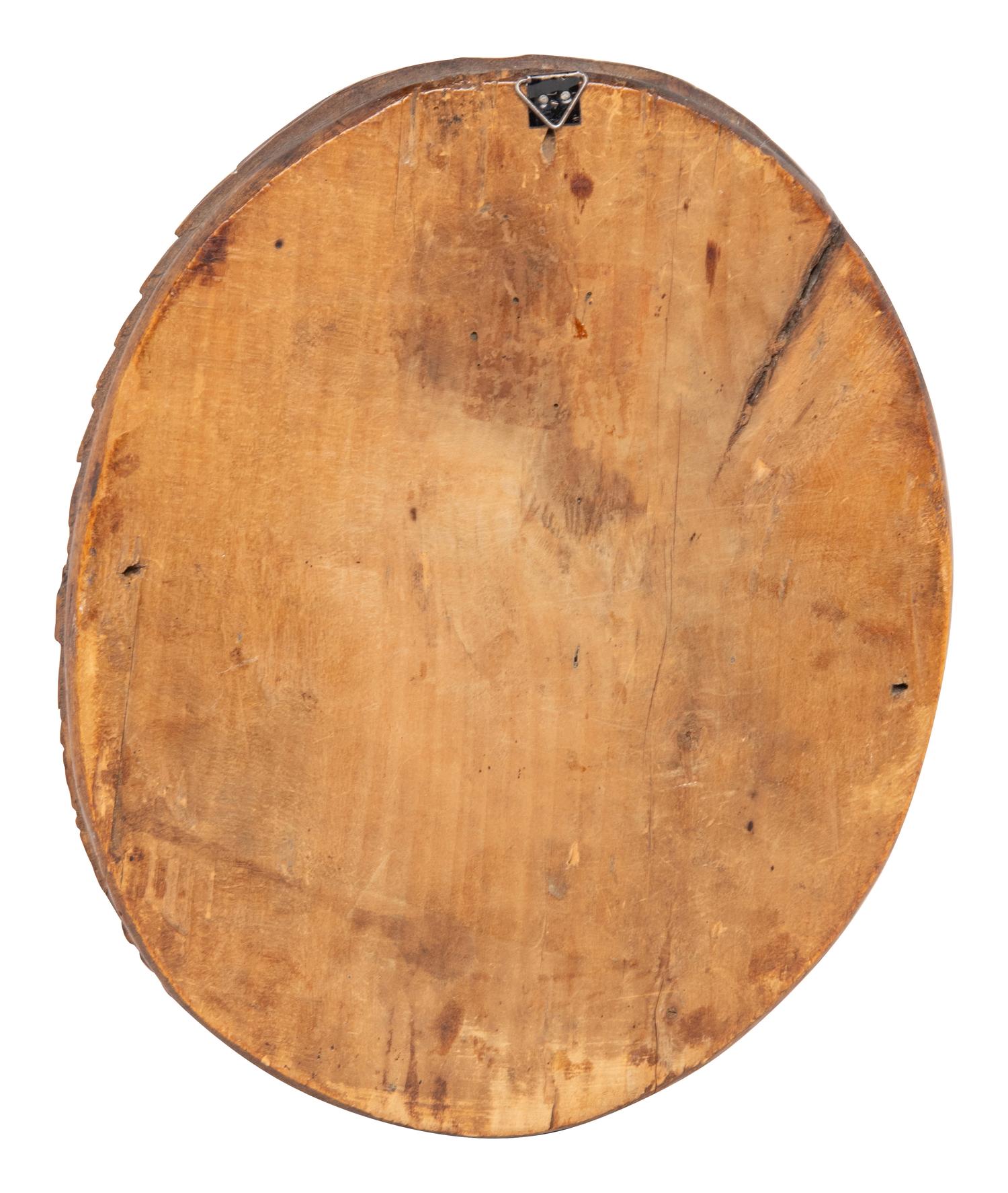 A Carved Wood Armorial Relief Plaque, Probably of the Tirani Family