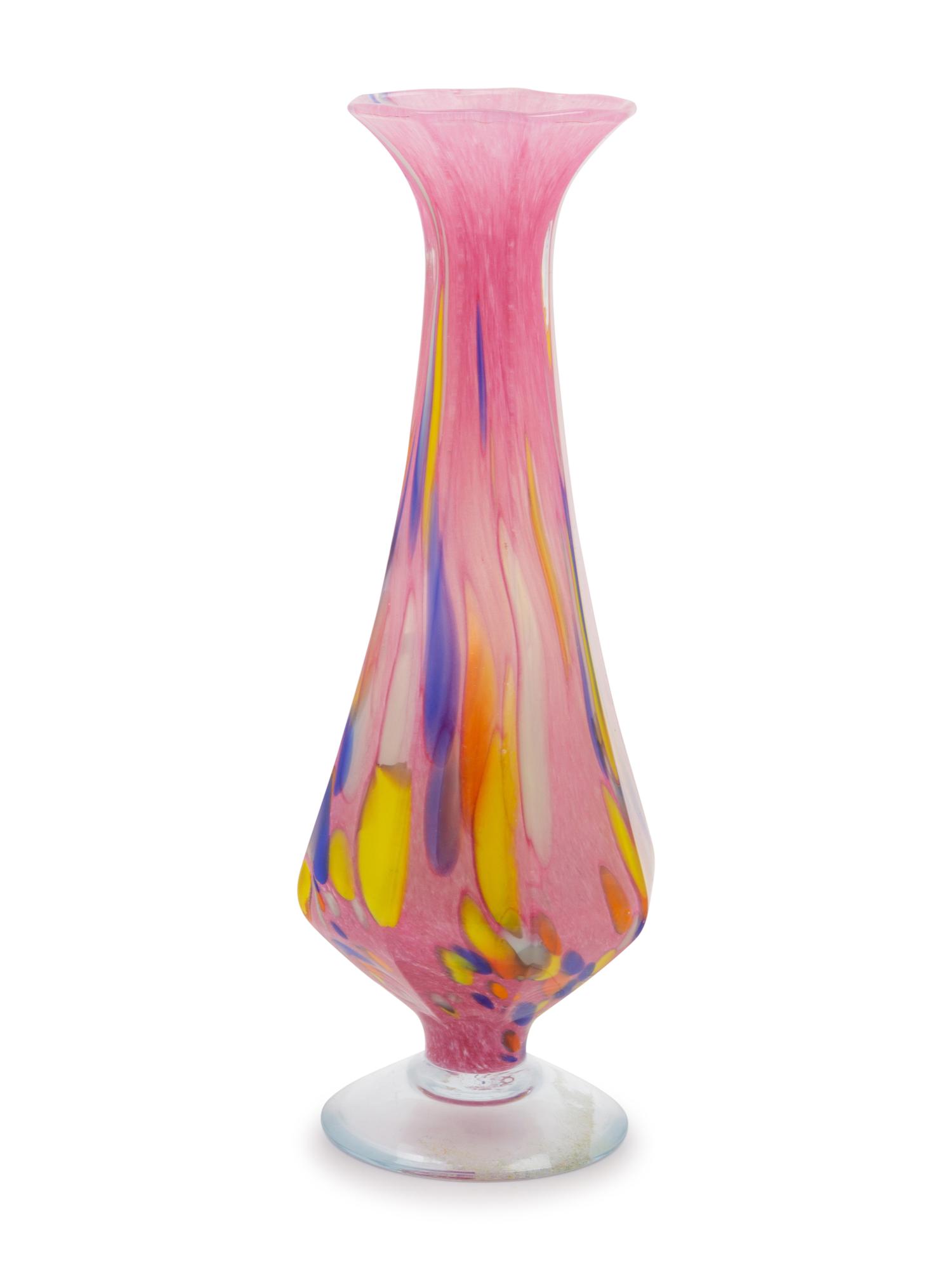 A Murano Footed Vase