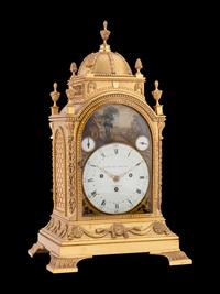 An English Gilt Bronze Mantel Clock Case, Eardley Norton
