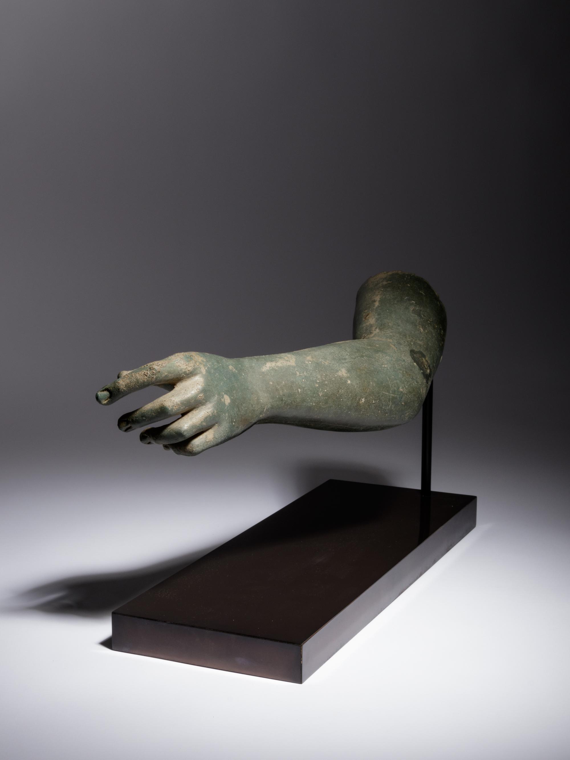 A Late Hellenistic or Roman Bronze Arm