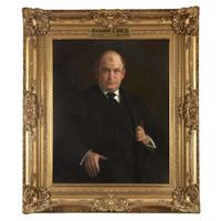Robert W. Vonnoh (1858-1933) Portrait of Richard C. Dale (1853-1904)