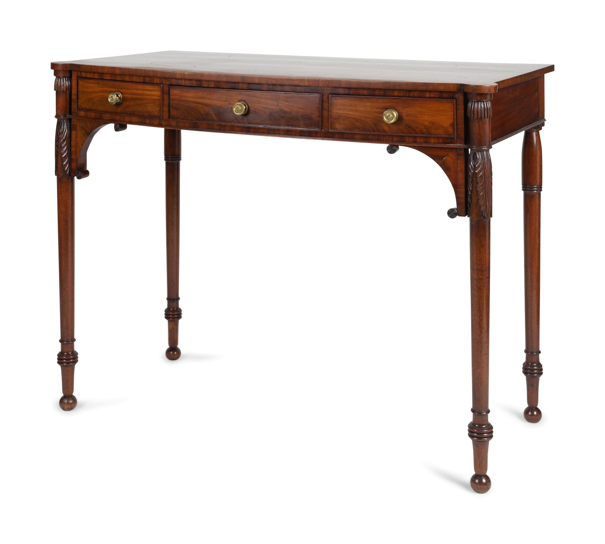 A George IV Mahogany Writing Table — SECOND QUARTER 19TH CENTURY