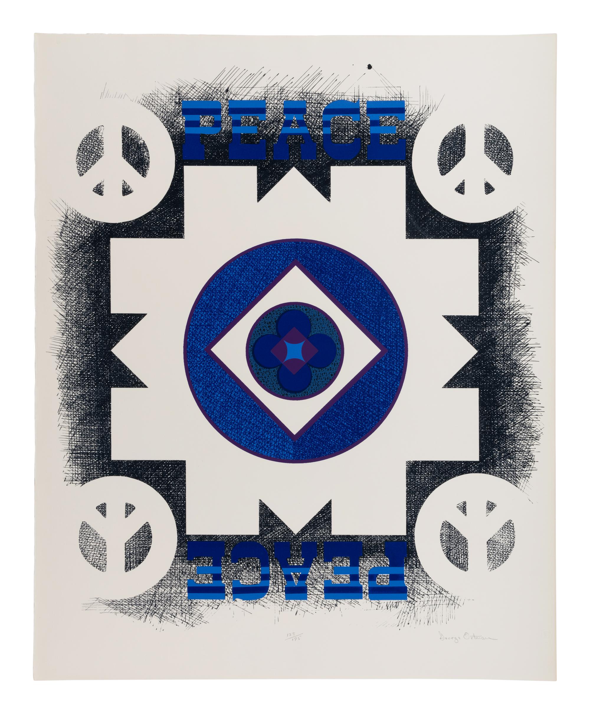 Various Artists (20th century) Peace Portfolio 1 (complete portfolio of 12 with portfolio case and text pages), 1970