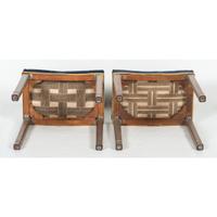 Pair of Queen Elizabeth II Coronation Stools