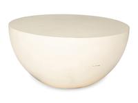 RECOMMENDED FOR DONATION - A Contemporary White Fiberglass/Resin Side Table