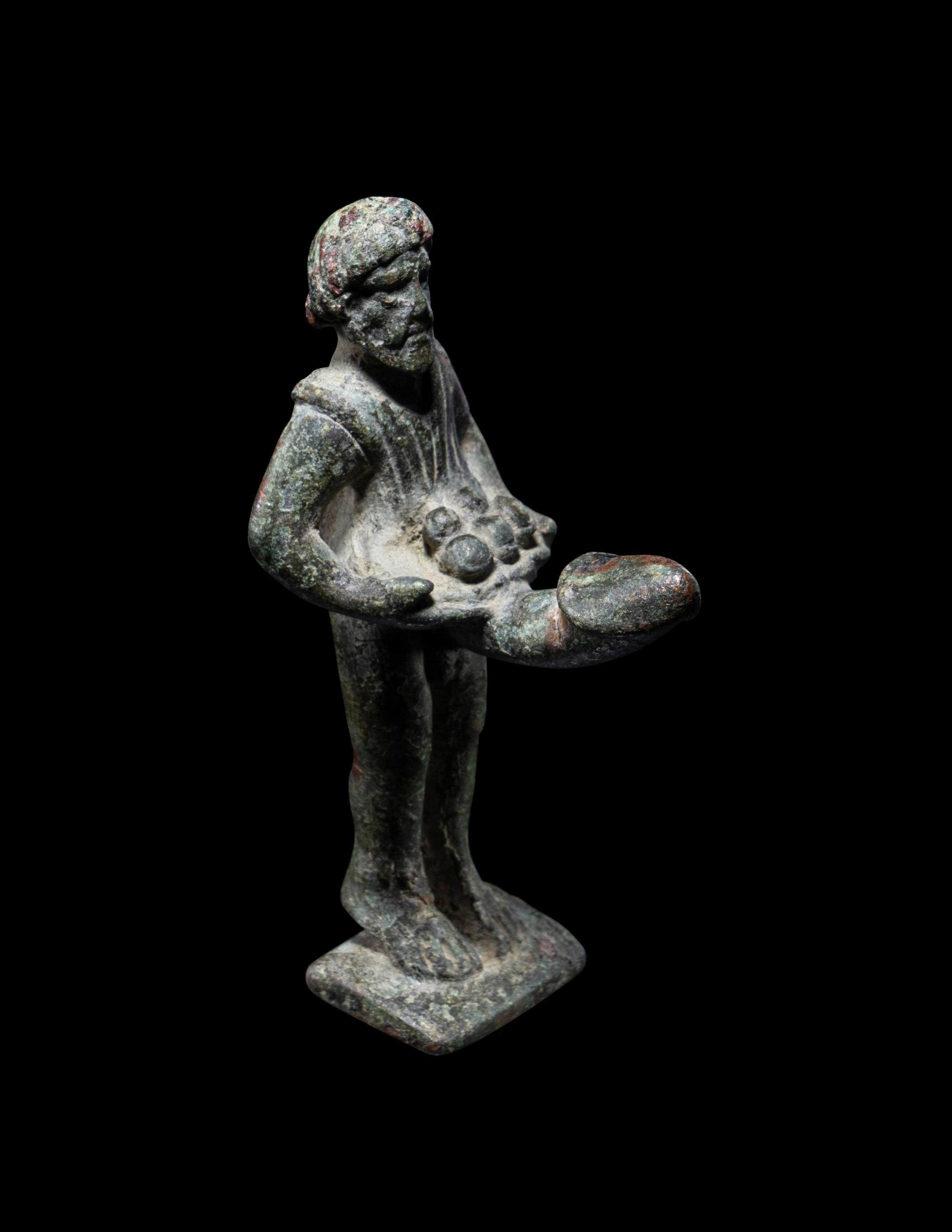 A Roman Bronze Priapus