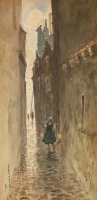 Untitled (Old World Street)