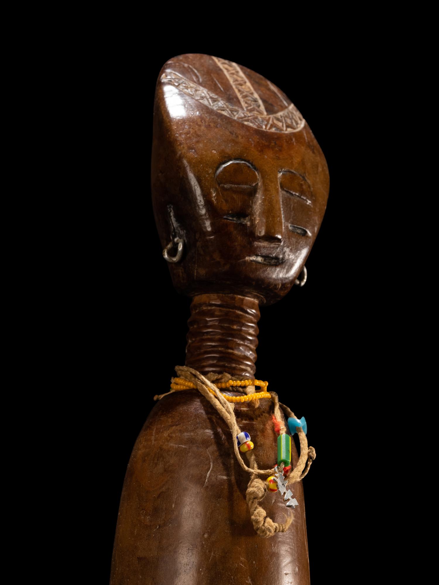 An Ashanti Wood Fertility Doll