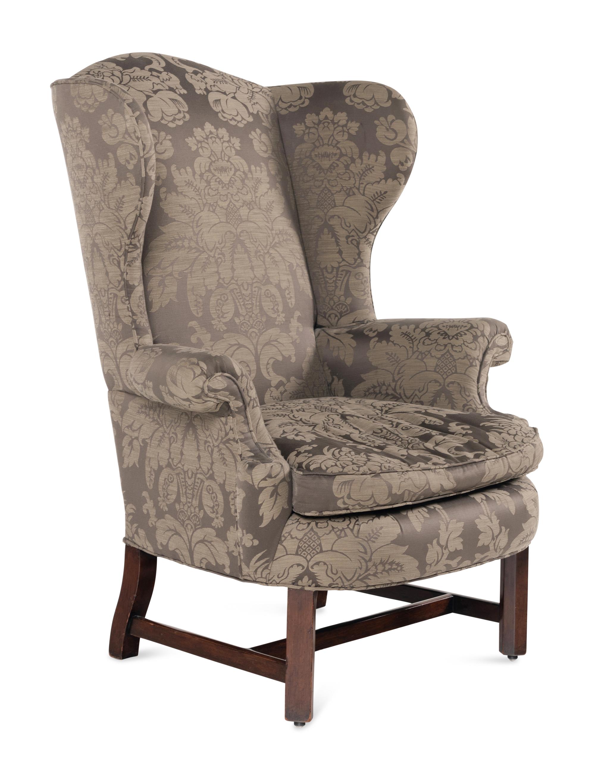 A George III Style Wingback Chair