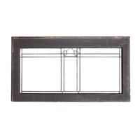A Frank Lloyd Wright Window from the Oscar Steffens House 39.5" W x 1.5" D x 21.5" H — United States, Circa 1909