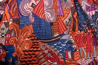 Raoul Dufy "Deauville" Silk Fabric Bag, 1925