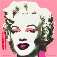 After Andy Warhol, (American, 1928–1987), Marilyn (Castellli Graphics Invitation), 1981