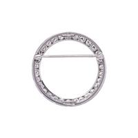 TIFFANY & CO., DIAMOND CIRCLE BROOCH