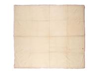 A Rose of Sharon Variation Pieced-Cotton Quilt