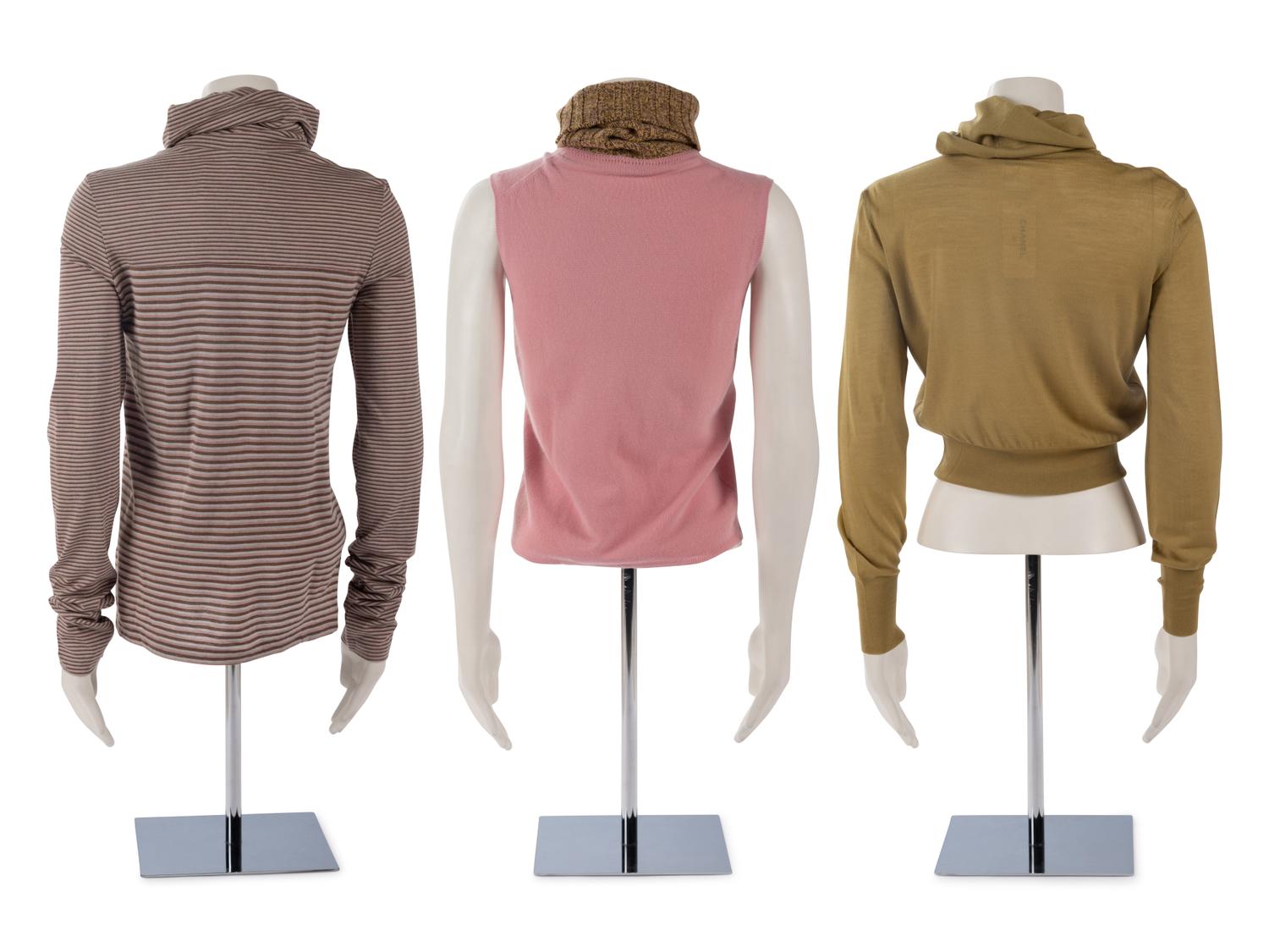 Three Chanel Knit Tops, Fall 2001-2005